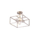Kaslo 2-Light Semi-Flush Mount