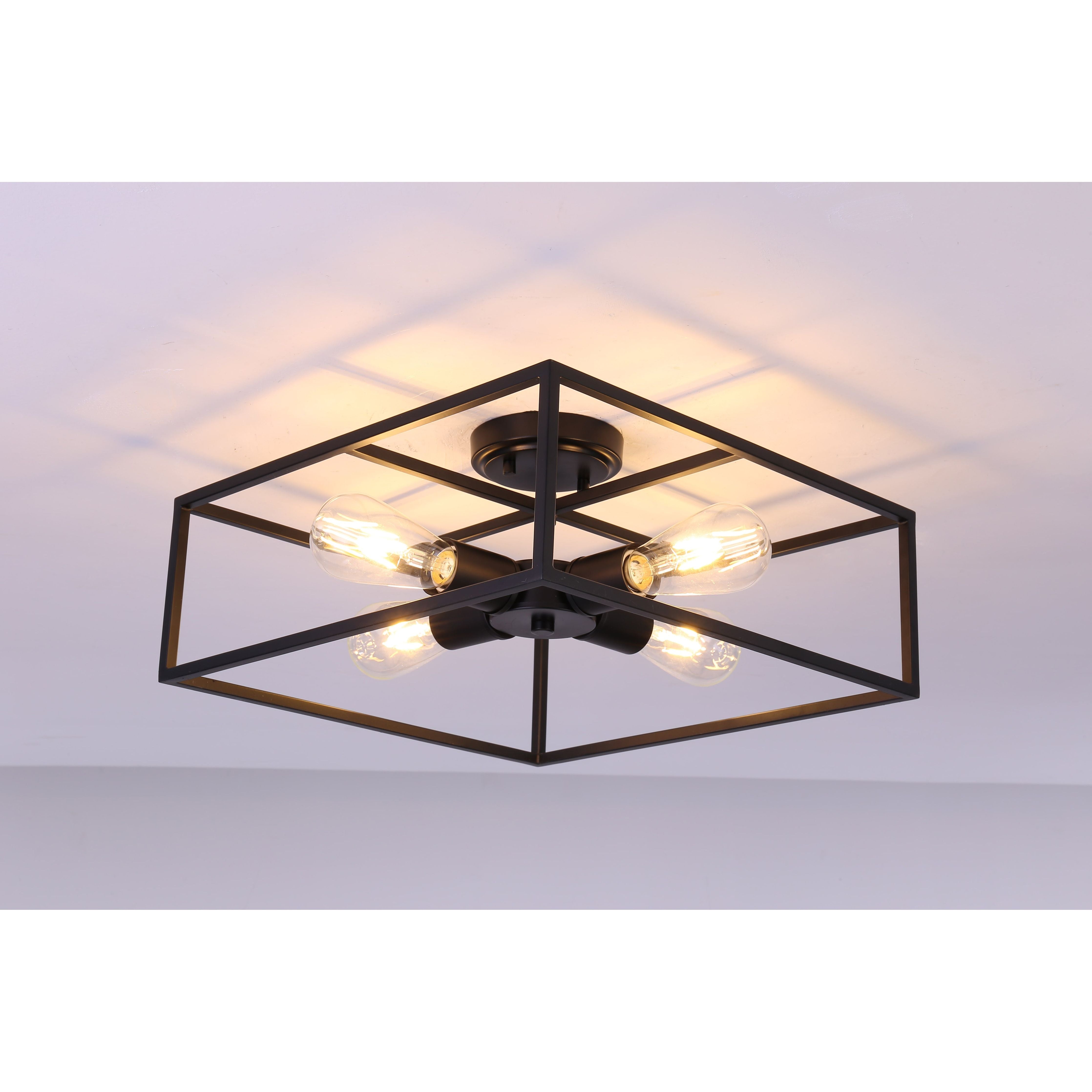 Kaslo 4-Light Semi-Flush Mount