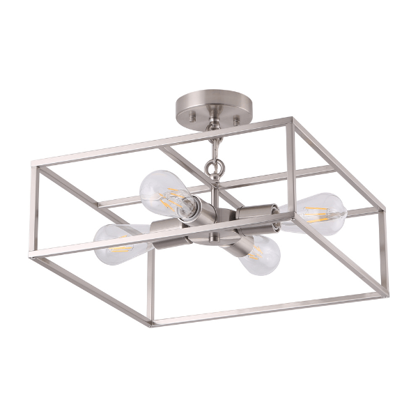 Kaslo 4-Light Semi-Flush Mount