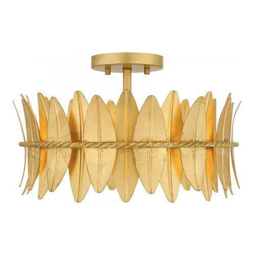 Liza 3-Light Semi Flush Mount