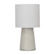 Picolo 13.5"H Sandy Stone Table Lamp