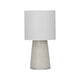 Picolo 13.5"H Sandy Stone Table Lamp