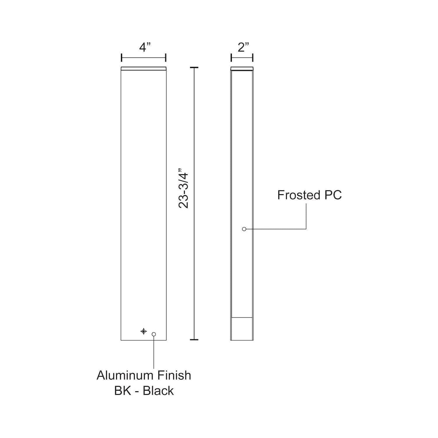 Kuzco - Loki LED Exterior Bollard - Lights Canada