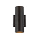 Lorna 9" (3" Dia.) LED Wall Sconce Up/Down Light