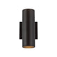 Lorna 9" (3" Dia.) LED Wall Sconce Up/Down Light