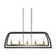 Segments 5-Light Linear Pendant