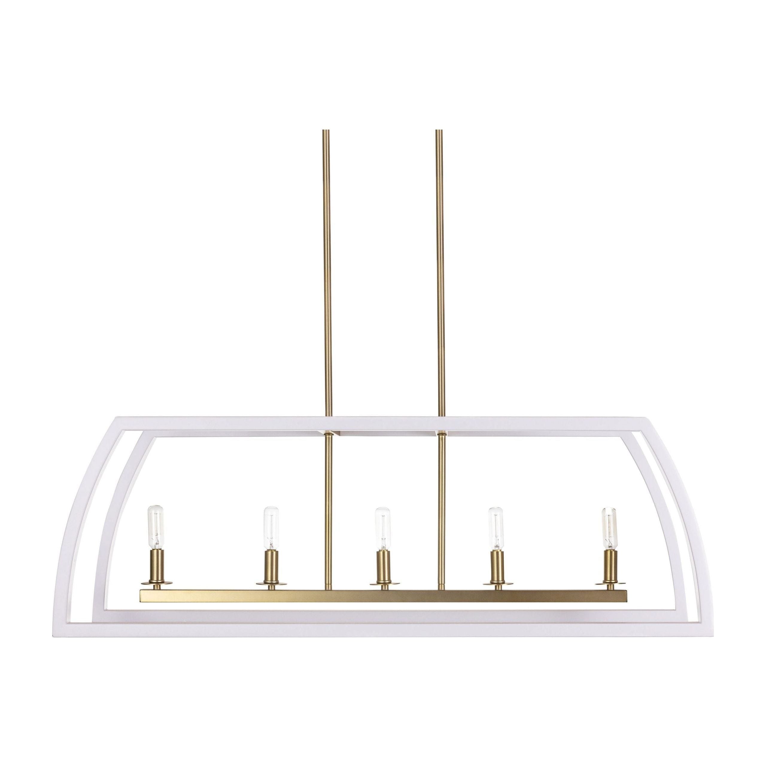 Segments 5-Light Linear Pendant