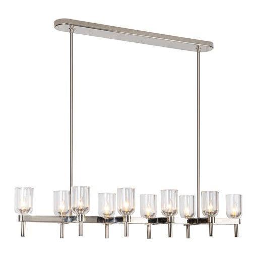 Lucian 10-Light 52" Linear Pendant