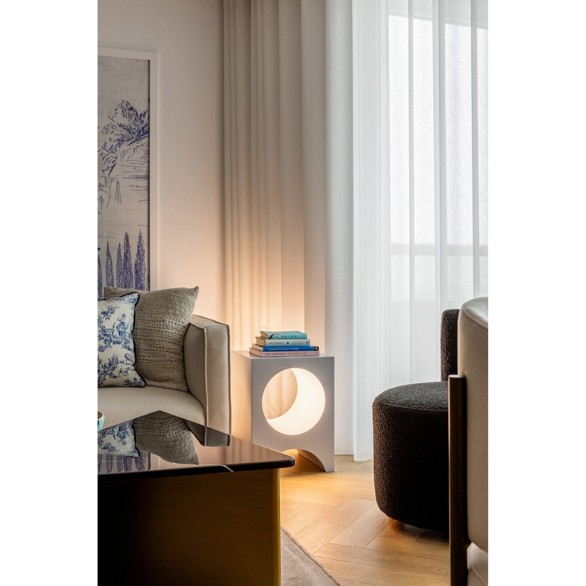 Lunar 15" LED Table Lamp