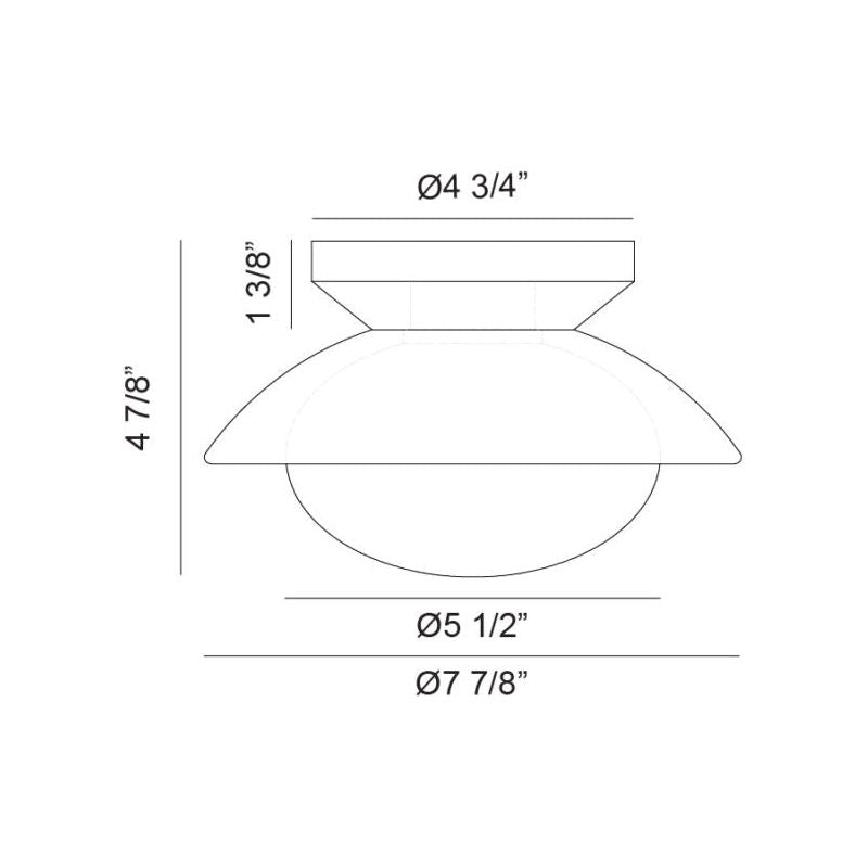 Hatley 1-Light Ceiling Mount