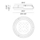 Bammerton 15" 1-Light Flush Mount