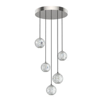 Marni 5 Head LED Multi Pendant