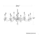 Modique 12-Light Chandelier