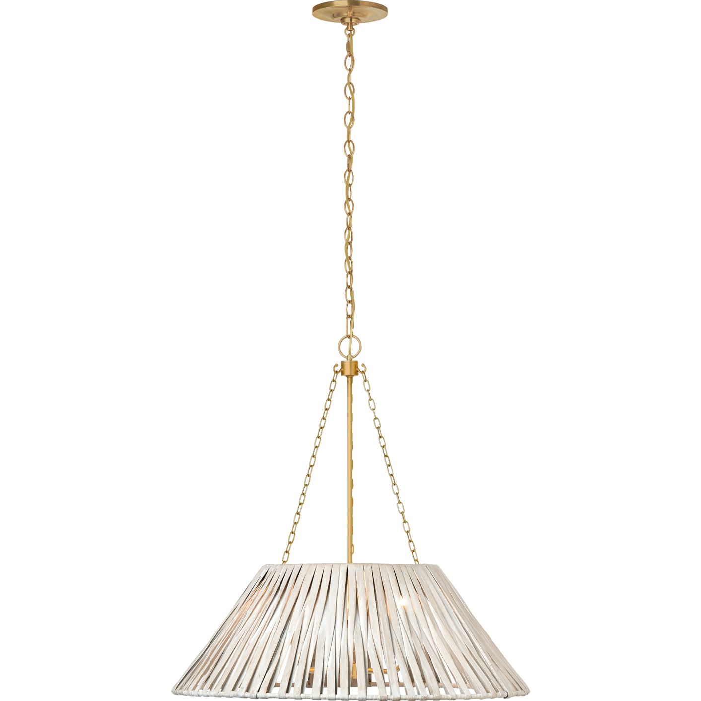 Corinne 24" Wrapped Hanging Shade