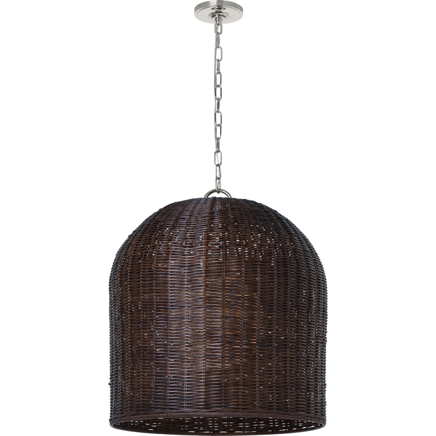 Nancy 25" Woven Hanging Shade