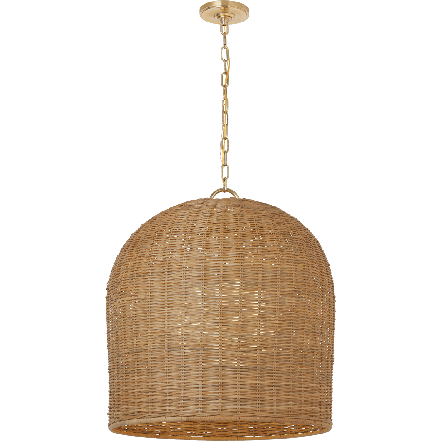 Nancy 25" Woven Hanging Shade