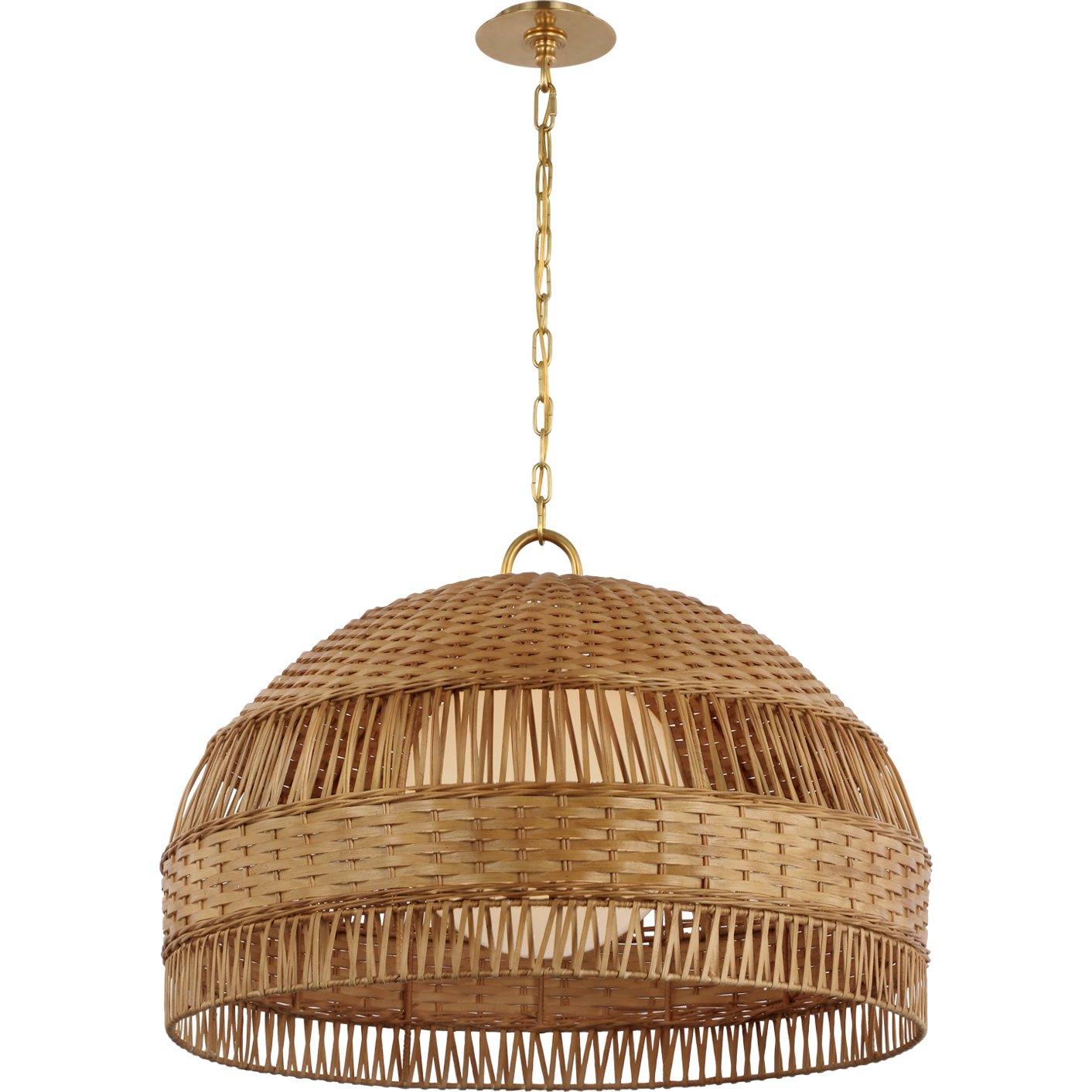 Whit Extra Large Dome Hanging Shade