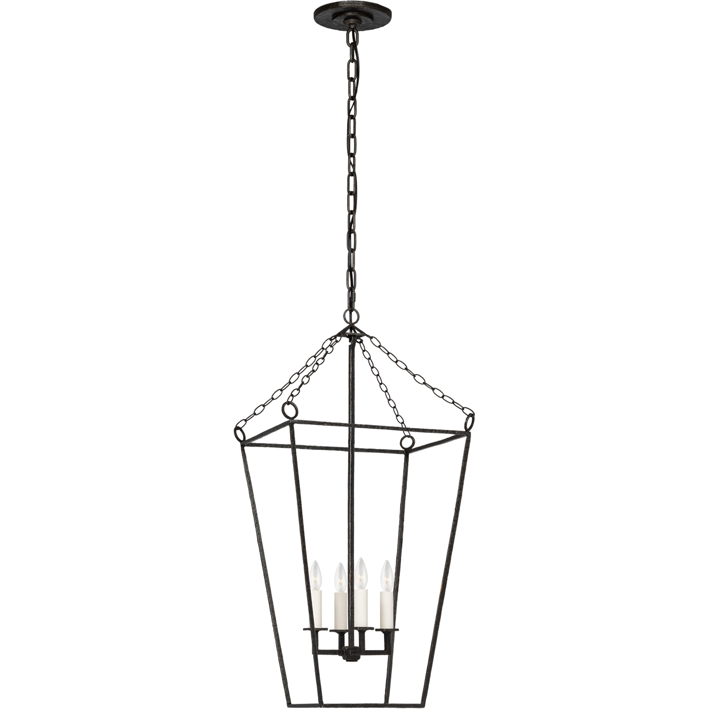 Malloy 14" Open Frame Forged Lantern