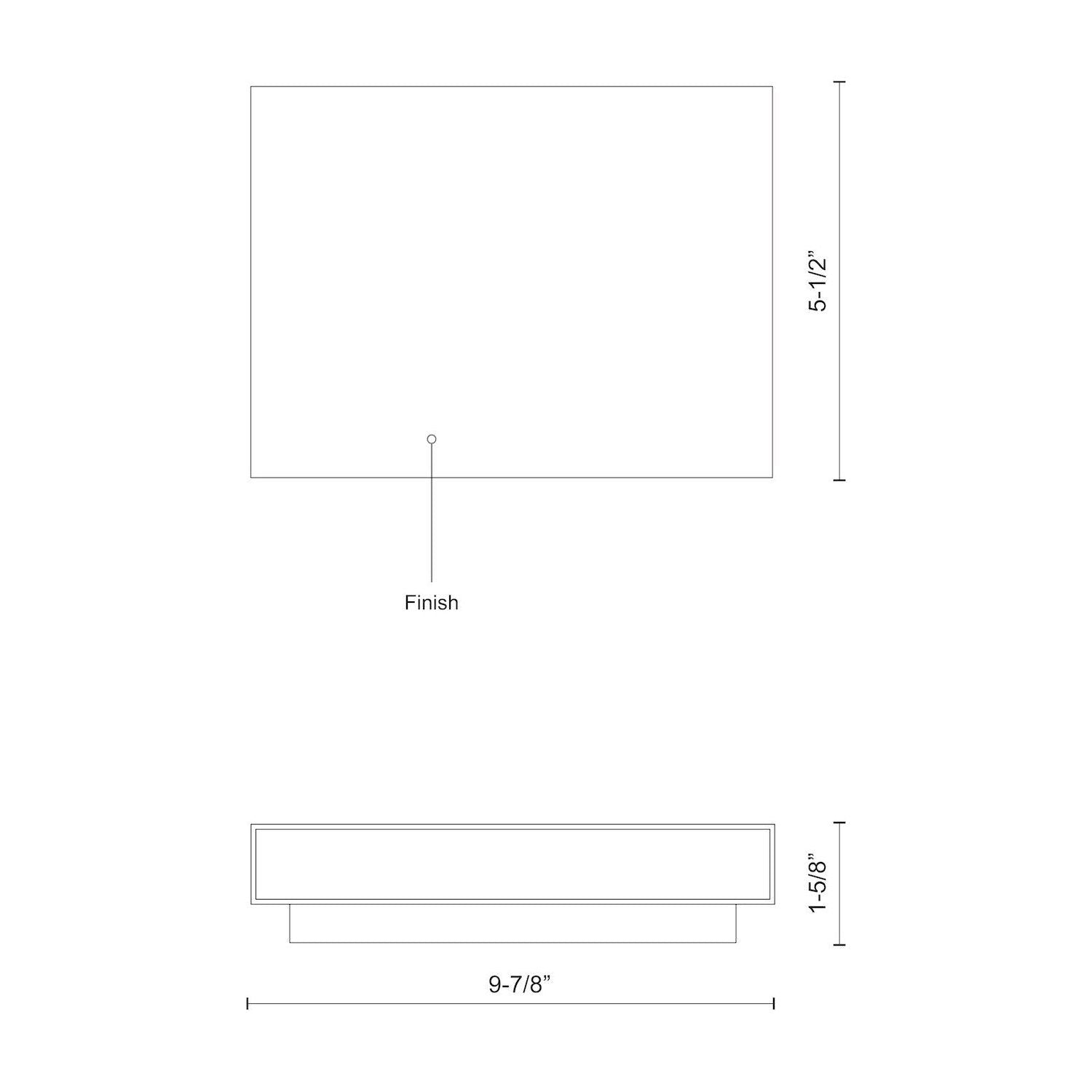 Mica 10" LED All-terior Wall