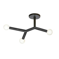 Morgan 3-Light Semi Flush Mount