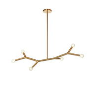 Morgan 6-Light Horizontal Pendant
