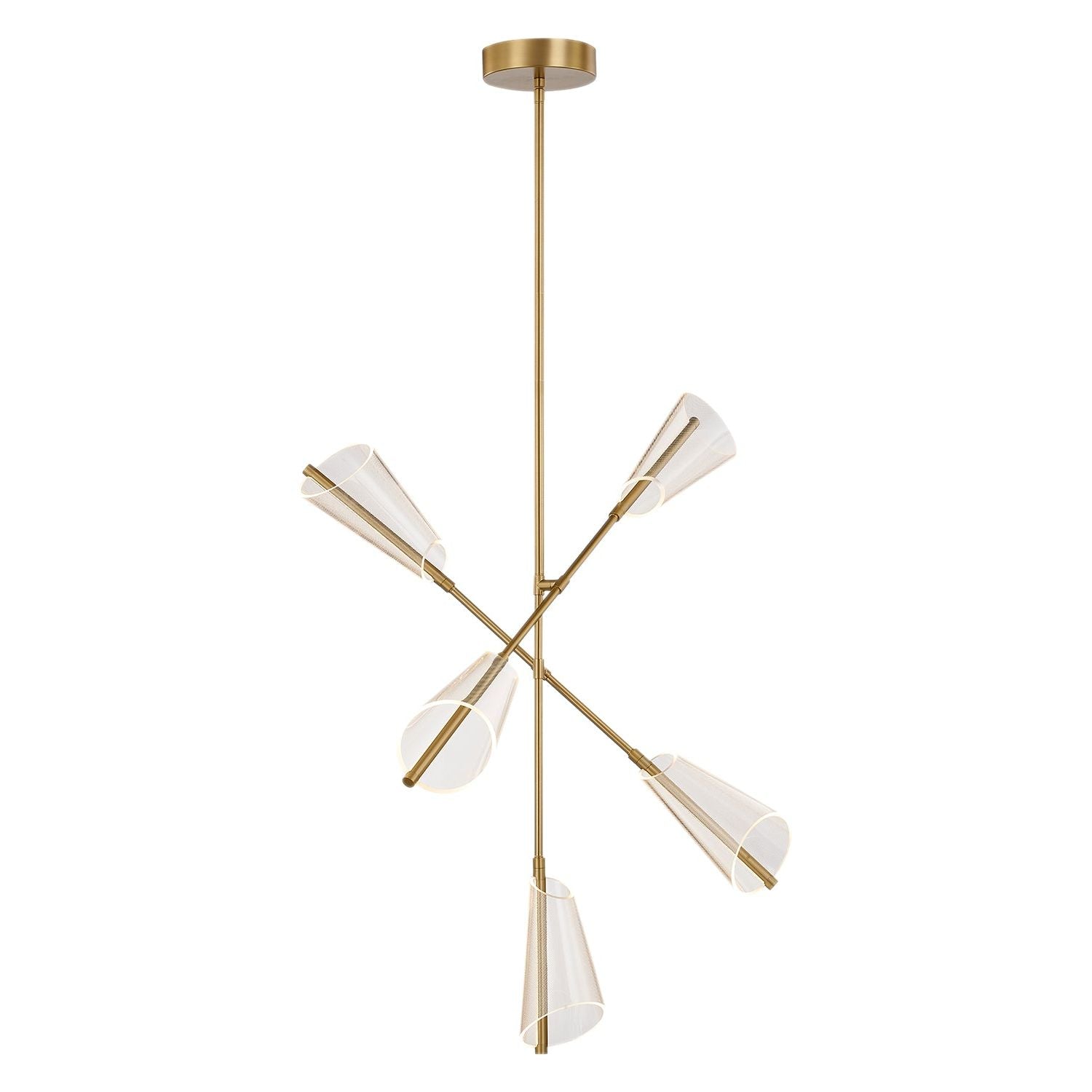 Mulberry 37" LED Chandelier