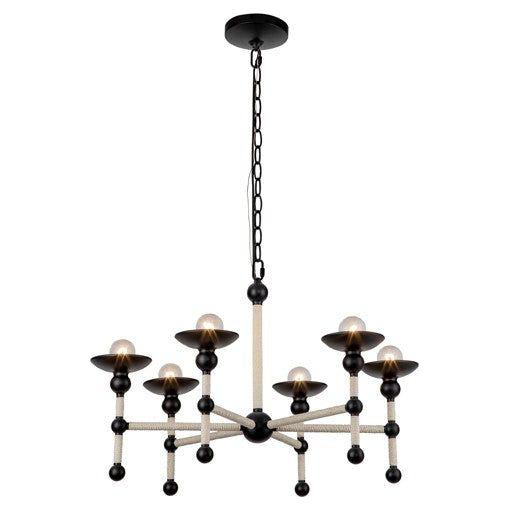 Nadine 6-Light 25" Chandelier