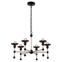 Nadine 25" 6-Light Chandelier