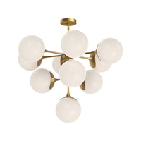 Nouveau 35" 10-Light Chandelier