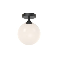 Nouveau 8" 1-Light Flush Mount