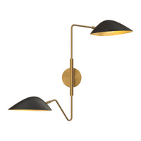 Oscar 6" 2-Light Wall/Vanity