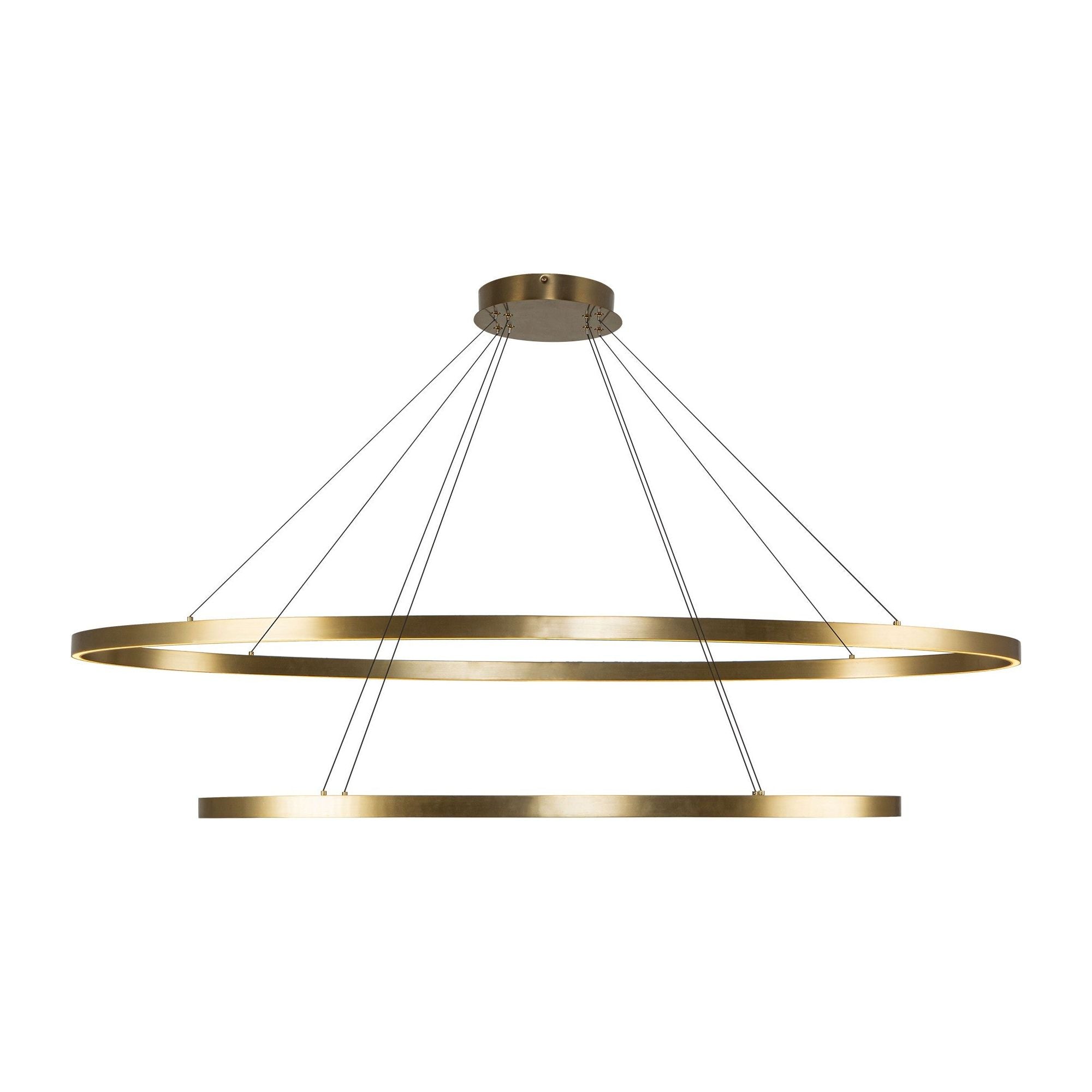 Ovale 2-Layer Chandelier