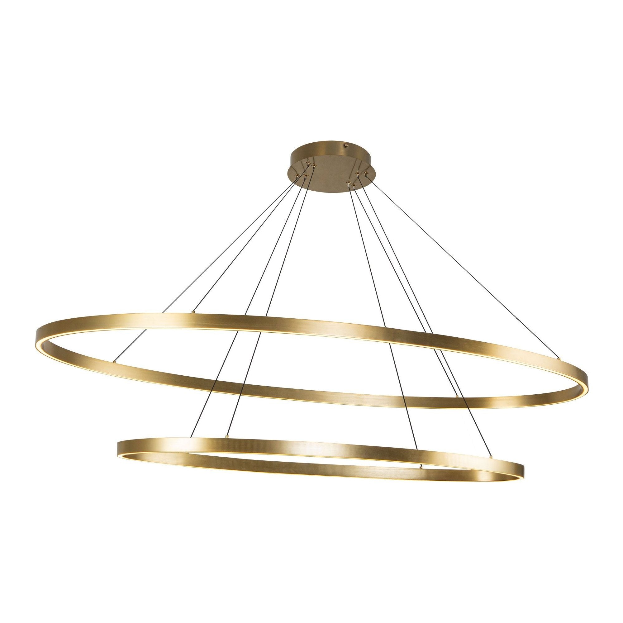 Ovale 2-Layer Chandelier