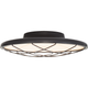 Dot 13" Caged Flush Mount