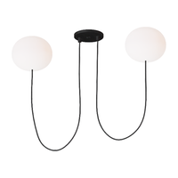Helium Small 2-Light Chandelier