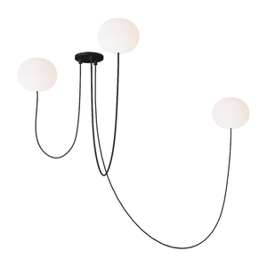 Helium Small 3-Light Chandelier