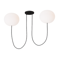 Helium Medium 2-Light Chandelier
