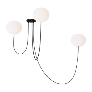 Helium Medium 3-Light Chandelier