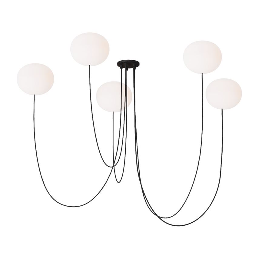 Helium Medium 5-Light Chandelier