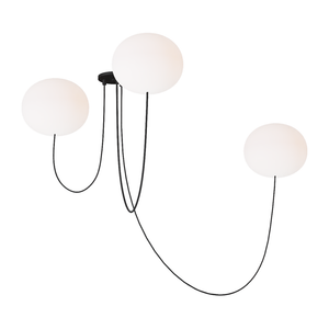 Helium Large 3-Light Chandelier