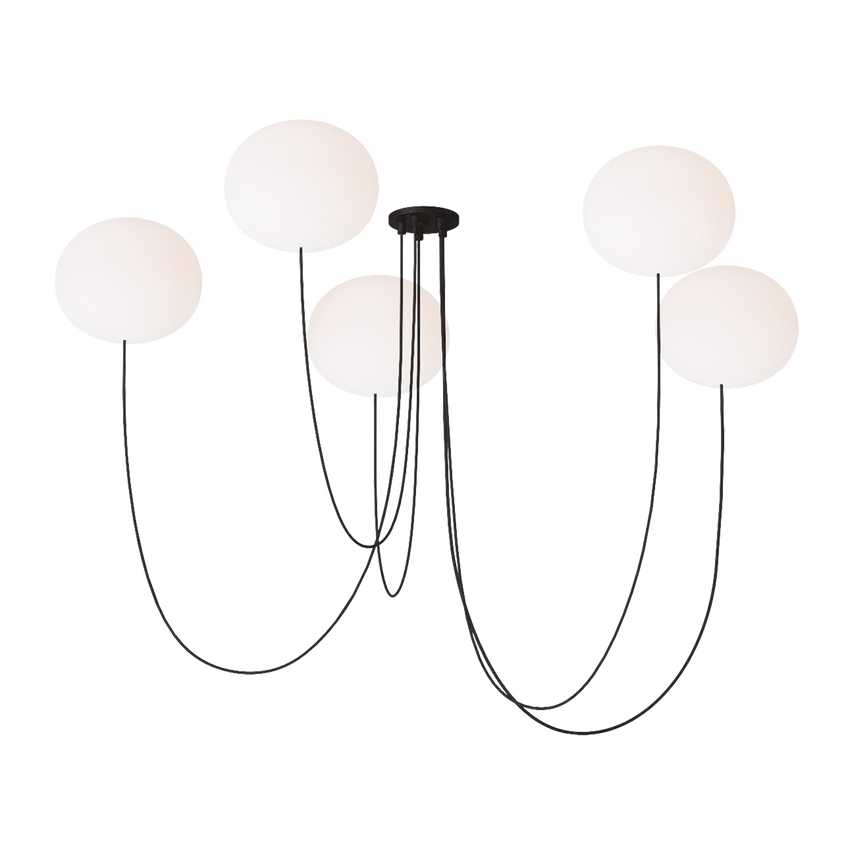 Helium Large 5-Light Chandelier