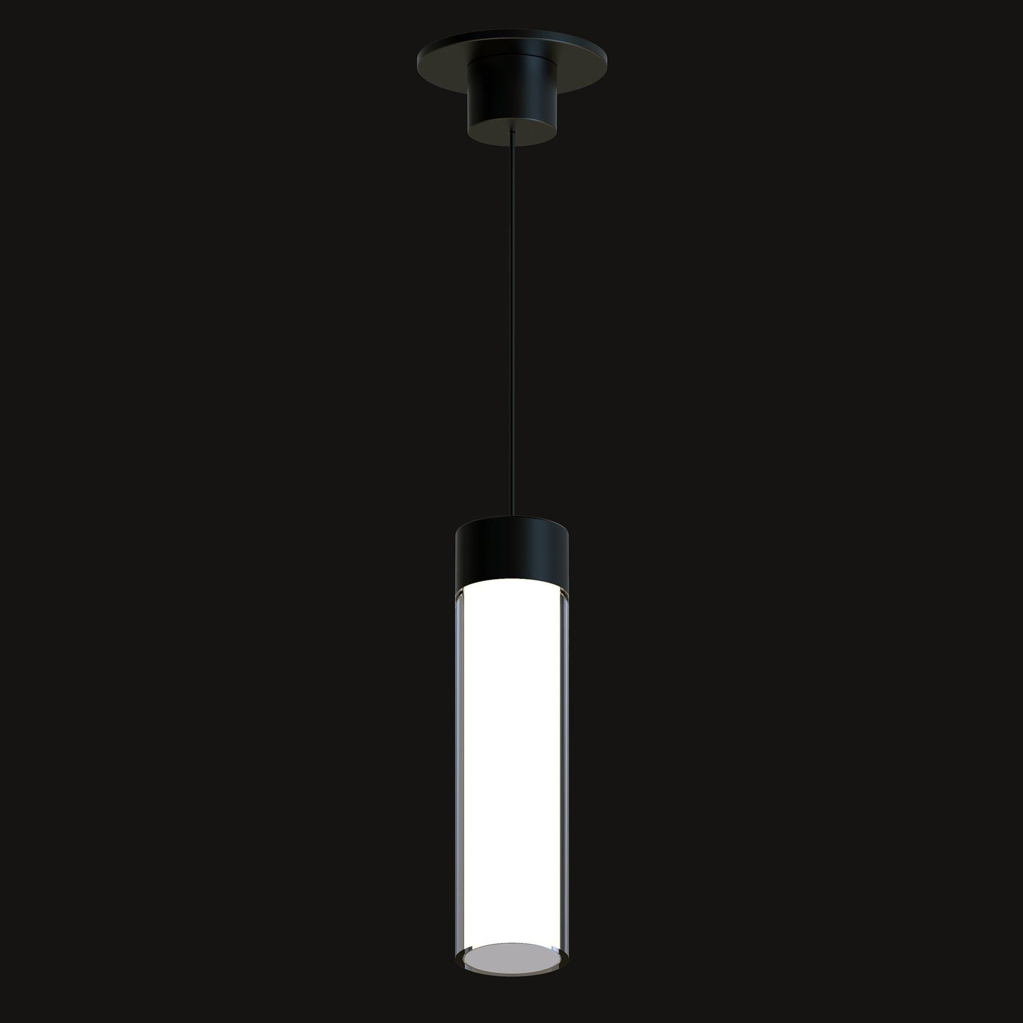 Twist-N-Lite LED 12" Adjustable Height Cylinder Pendant