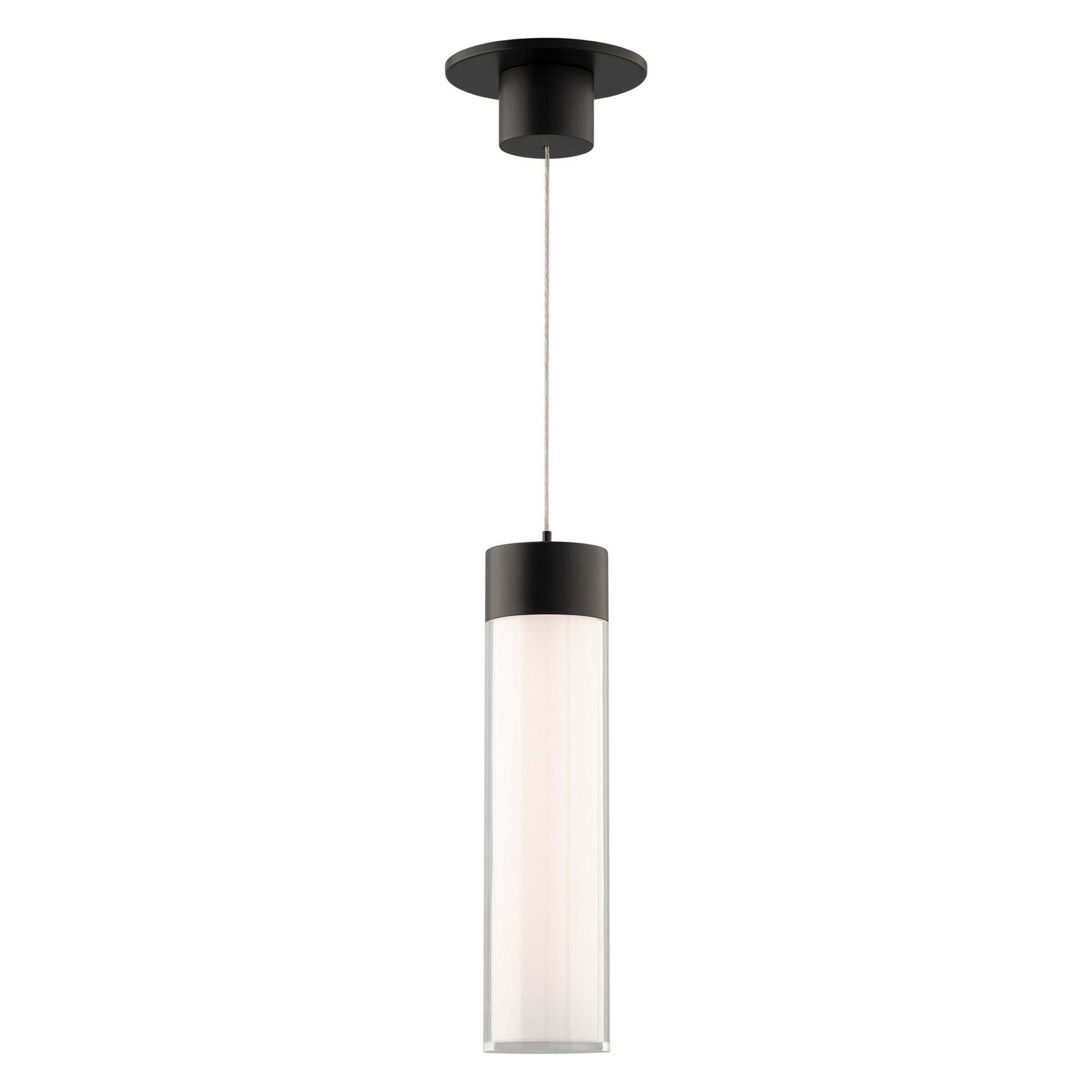 Twist-N-Lite LED 12" Adjustable Height Cylinder Pendant