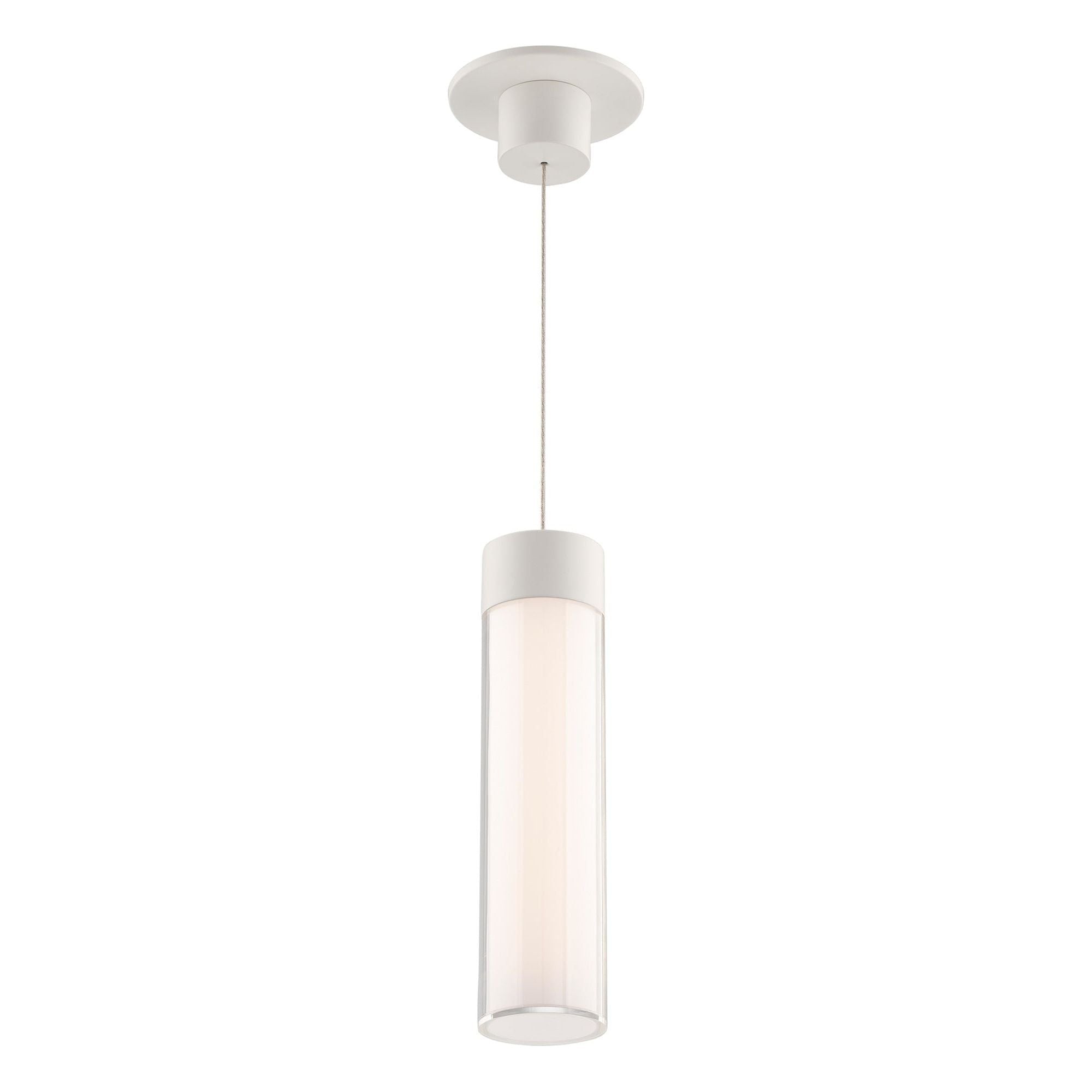 Twist-N-Lite LED 12" Adjustable Height Cylinder Pendant