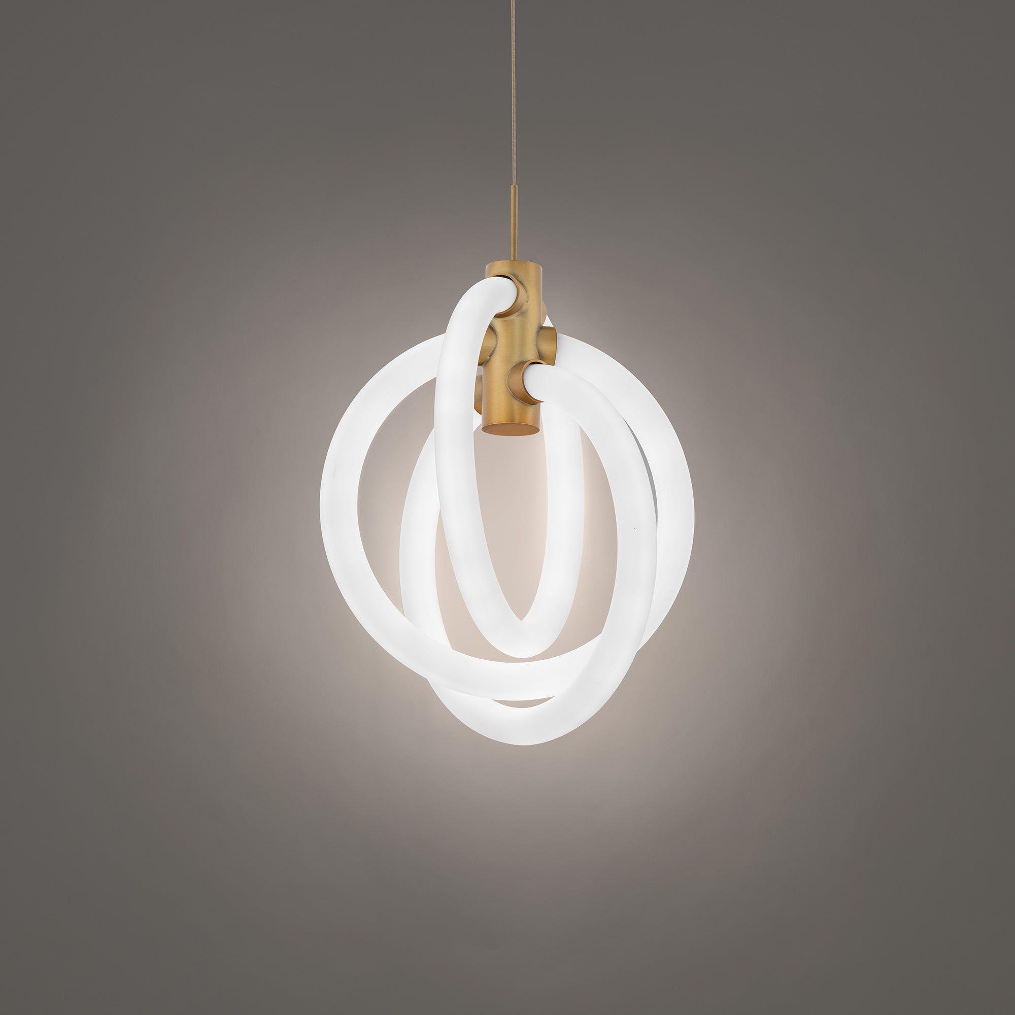 Knot 10" LED Pendant