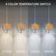 Ice Cube 9-Light Round LED Multi Pendant