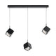 Ice Cube 3-Light Linear LED Multi Pendant