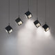 Ice Cube 5-Light Linear LED Multi Pendant
