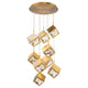Ice Cube 9-Light Round LED Multi Pendant