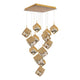 Ice Cube 13-Light Square LED Multi Pendant